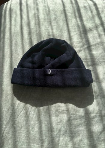 Kadın Siyah Polar Kumaşlı Street Wear Bere - Görsel 5