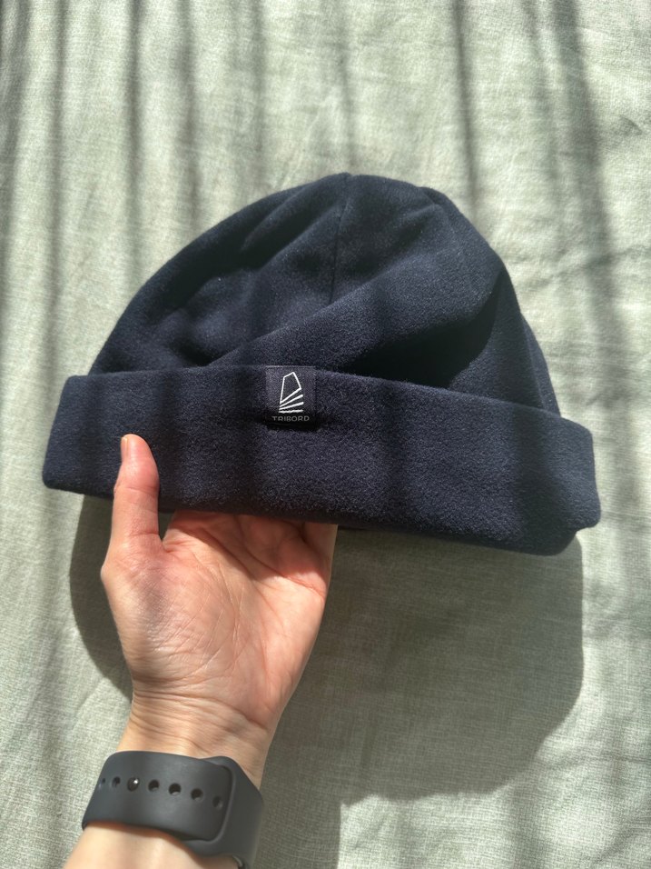 Kadın Siyah Polar Kumaşlı Street Wear Bere - Görsel 4