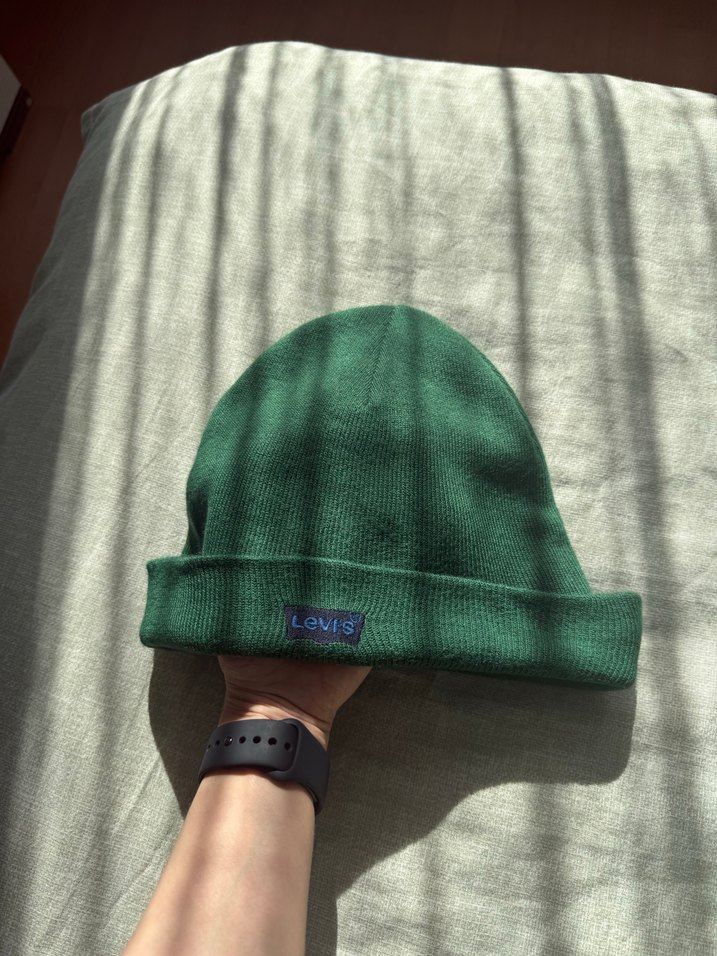 Levis unisex Yeşil Örgü Sıcak Bere - Görsel 3