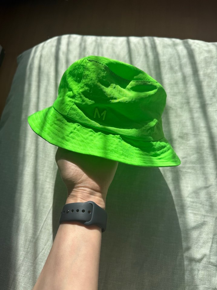 Mango Parlak Yeşil Streetwear Kadın Şapka - Görsel 5