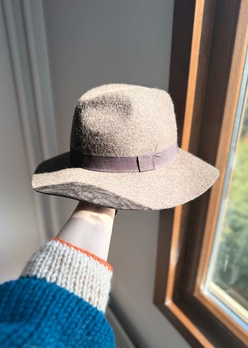 Polo Garage  Kahverengi Kadın Yün Şapka - Görsel 3