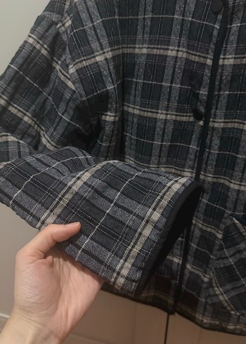 Zara Cizgili ceket - Görsel 3