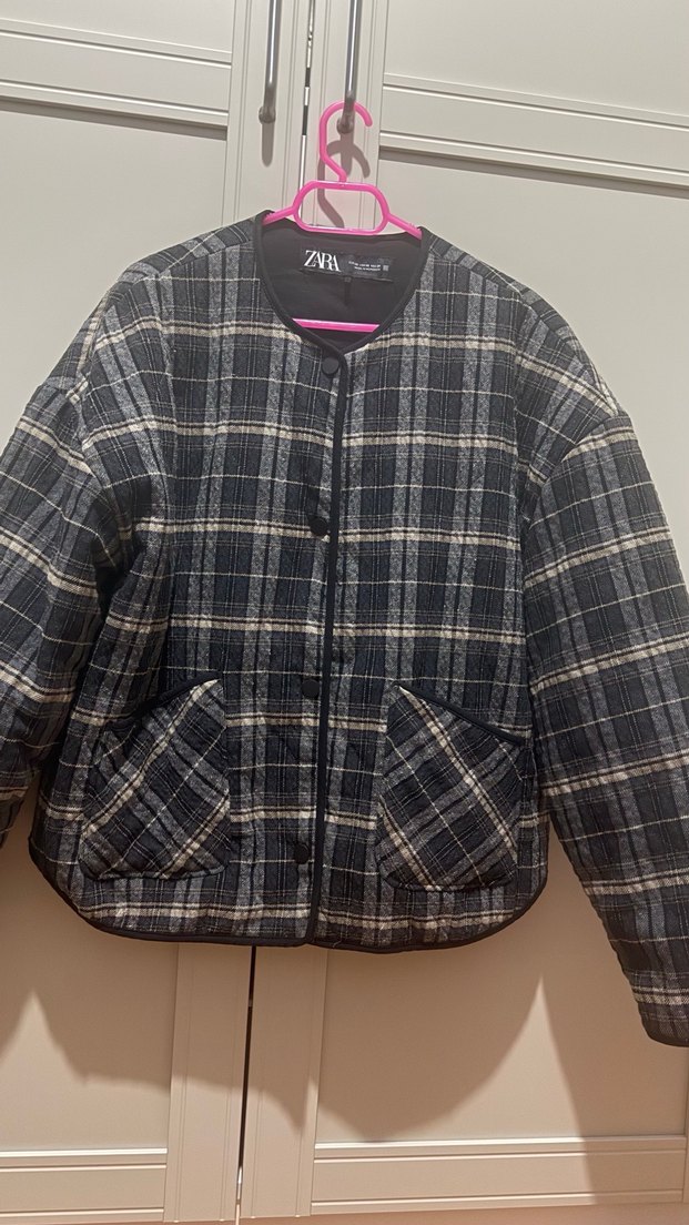 Zara Cizgili ceket - Görsel 2