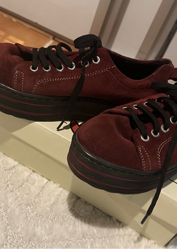 Greyder platform taban spor ayakkabı - Görsel 2