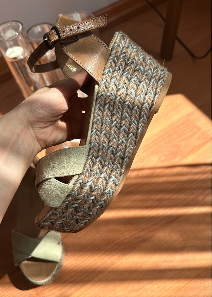 Mint yesili espadril - Görsel 3