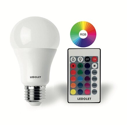 RGB KUMANDALI LED AMPUL