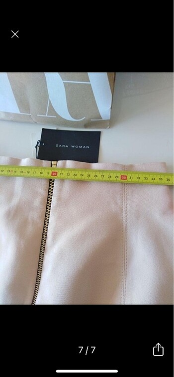 ZARA MİNİ ETEK - Görsel 5