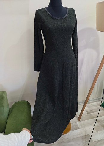 Vintage Yün Elbise - Görsel 12