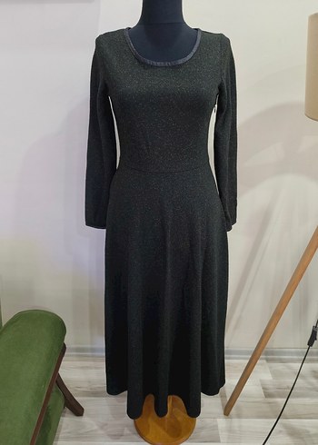 Vintage Yün Elbise - Görsel 9