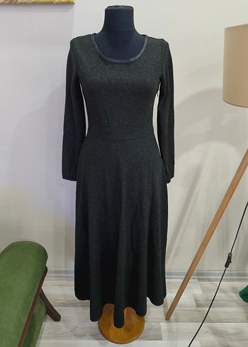 Vintage Yün Elbise - Görsel 7