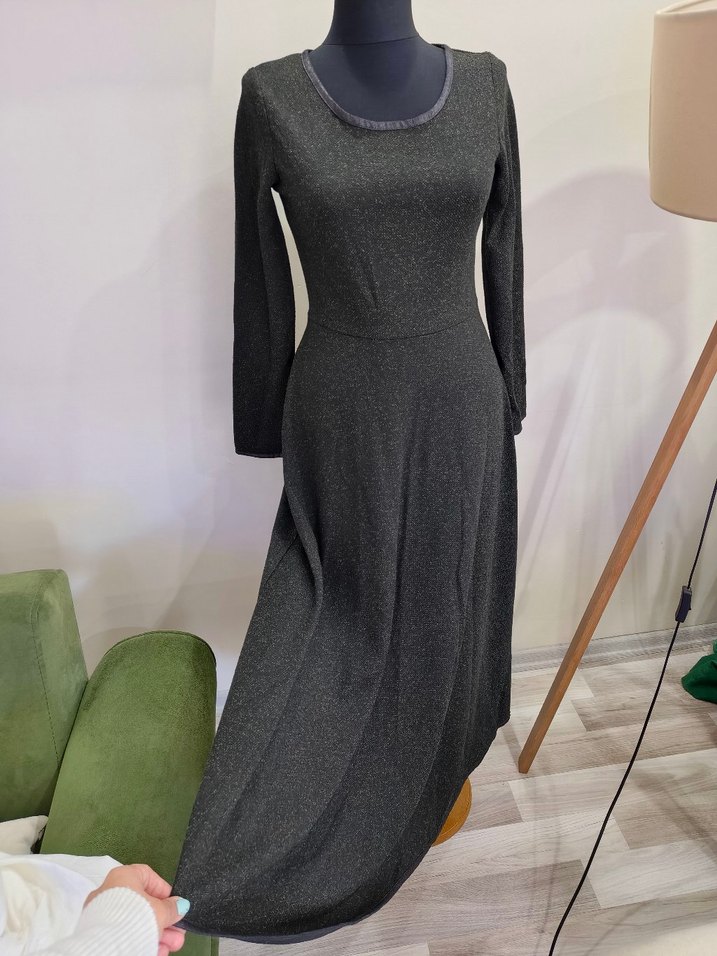 Vintage Yün Elbise - Görsel 4