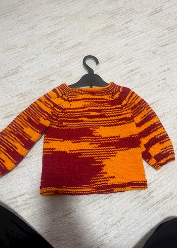 Kız Çocuk Renkli Bohem Triko Hırka - Görsel 2