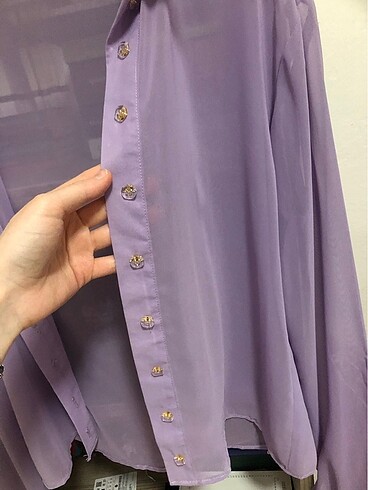 H&M tül gömlek