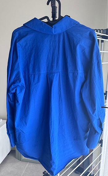 s Beden Zara oversize Poplin gömlek