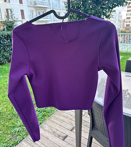 s Beden Sıfır triko crop