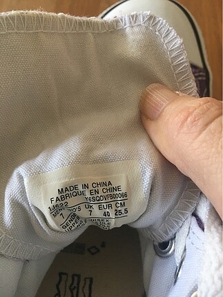 40 Beden mor Renk Otjinal Converse All Star