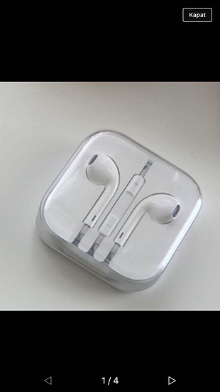Orjinal apple kulaklık kaçırmayın !!!