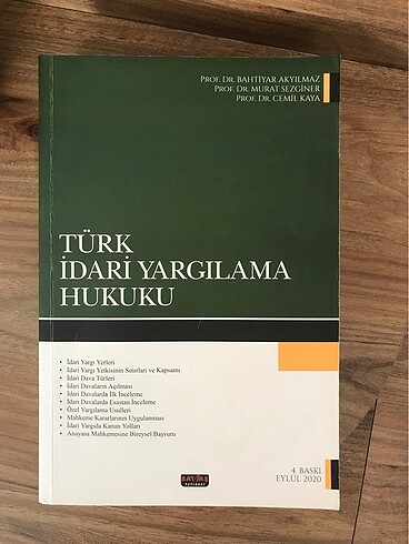 idari yargılama hukuku