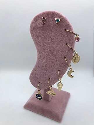 Charm küpe seti