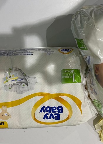Evy Baby yenidoğan Bebek Bezi 1 numara - Görsel 2