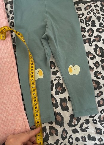 Kız çocuk ispanyol paça pantolon tayt - Görsel 4