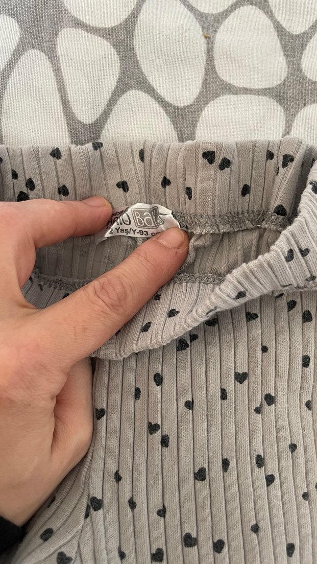 Kız çocuk ispanyol paça pantolon tayt - Görsel 5