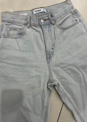 Pull and bear mom jean - Görsel 3