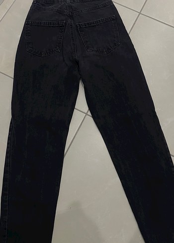 Siyah mom jean - Görsel 6