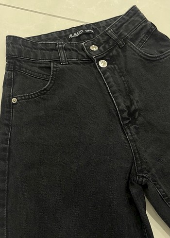 Siyah mom jean - Görsel 4