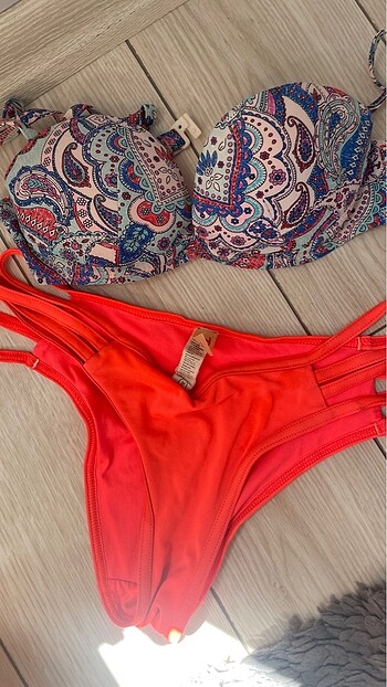 Penti push up destekli bikini takımı