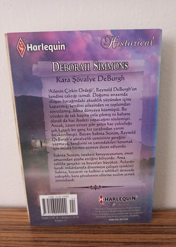 Kara Şövalye DeBurgh - Deborah Simmons - Görsel 2