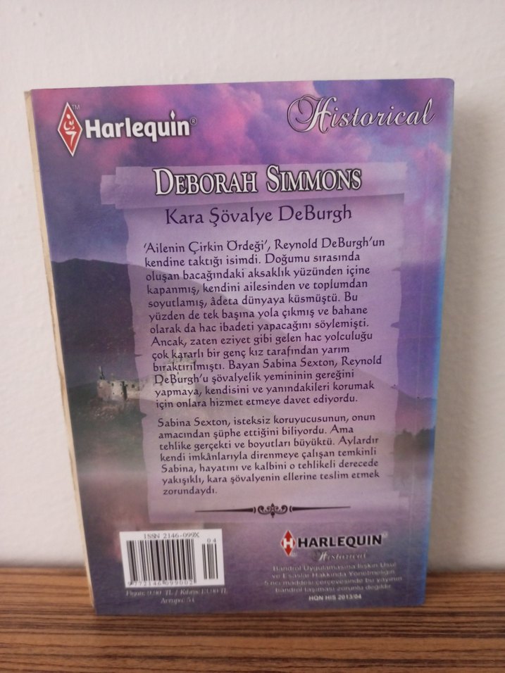 Kara Şövalye DeBurgh - Deborah Simmons - Görsel 2