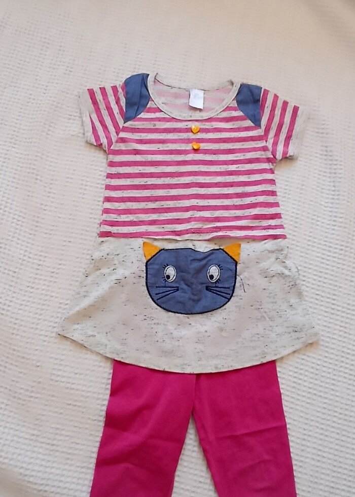 Kız çocuk ikili takım  - Görsel 2
