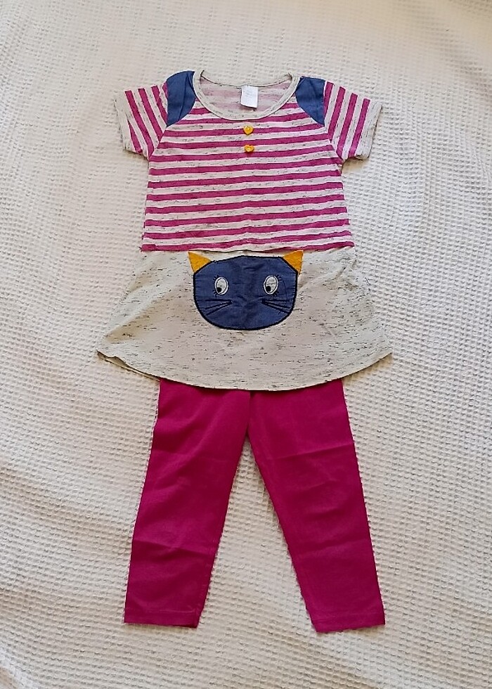 Kız çocuk ikili takım  - Görsel 4