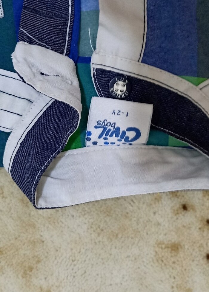 Erkek bebek gomlek - Görsel 2