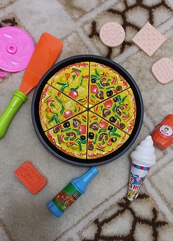 Oyuncak pizza - Görsel 5