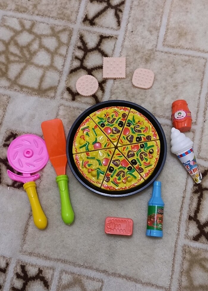 Oyuncak pizza - Görsel 2