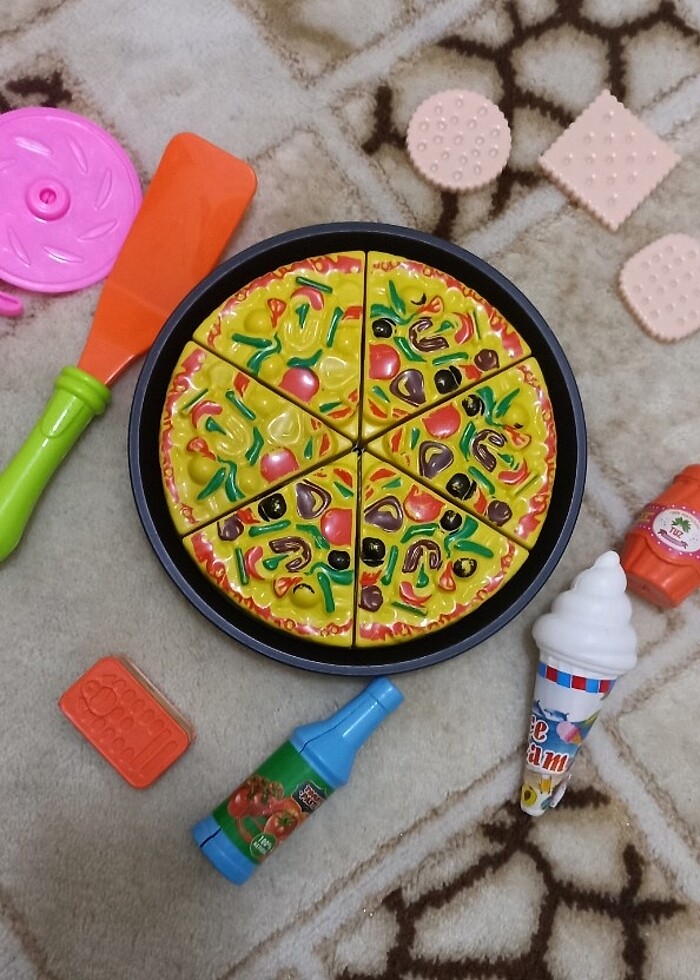 Oyuncak pizza - Görsel 5