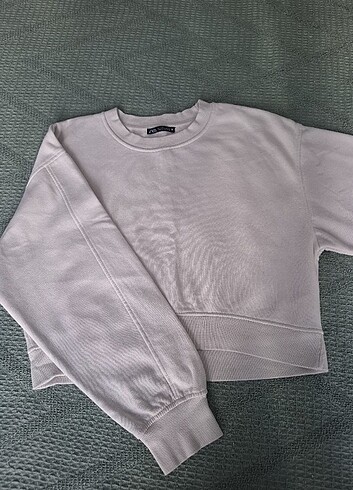 Zara Crop Sweatshirt 