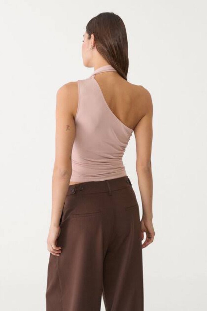 tül fular bluz - Görsel 2