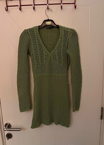 zara triko elbise - Görsel 2