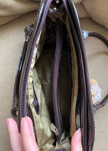 Vintage Siyah y2k Çanta - Görsel 7