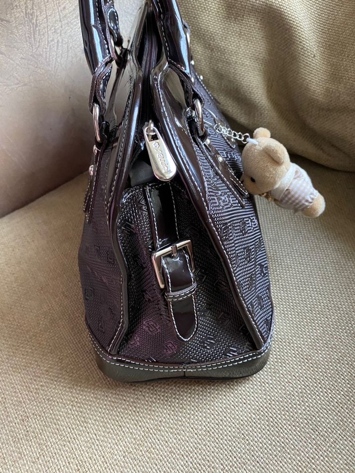 Vintage Siyah y2k Çanta - Görsel 4