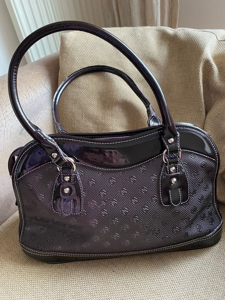 Vintage Siyah y2k Çanta - Görsel 3