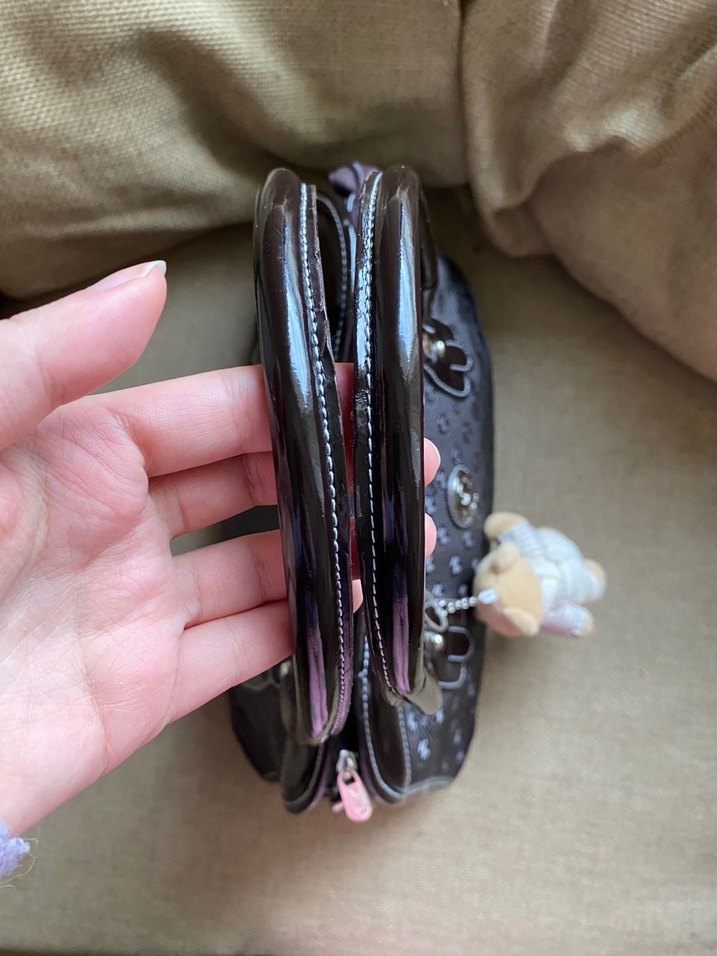 Vintage Siyah y2k Çanta - Görsel 5