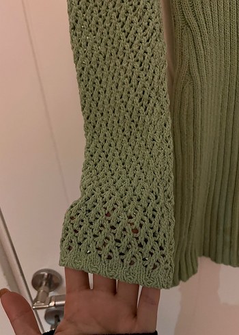 zara triko elbise - Görsel 3