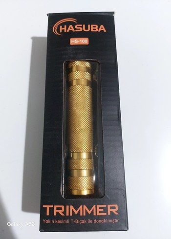 Hasuba HS-100 Altın Renkli Tıraş Makinesi