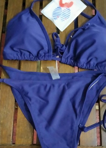 Penti Kadın Lacivert Strappy Bikini