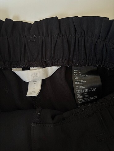 xs Beden H&M şort