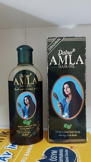 dabur amla saç uzatan bakım yağı 